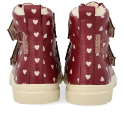 Angulus Vandafvisende TEX-støvle med hjerteprint - 3951- Vinterstøvler