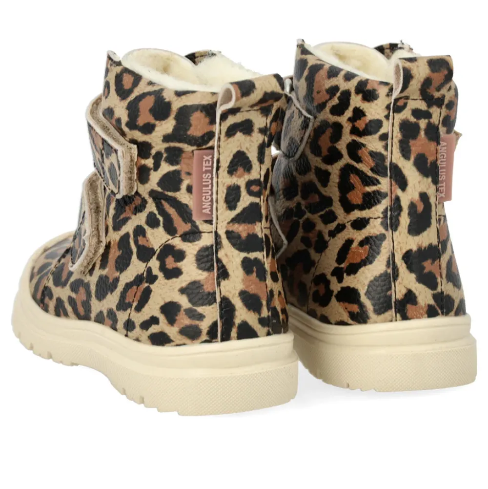 Angulus Vandafvisende TEX-støvle med dyreprint - 4020- Vinterstøvler