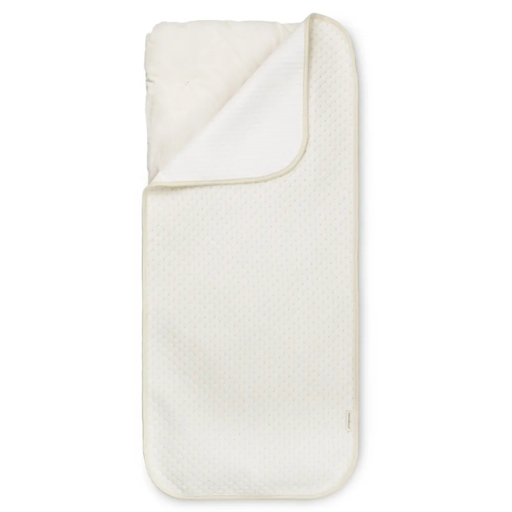 Moonboon Vandtæt madrasbeskytter til Vugge 40x90cm natur-Børn Lagner & Vådliggerlagner