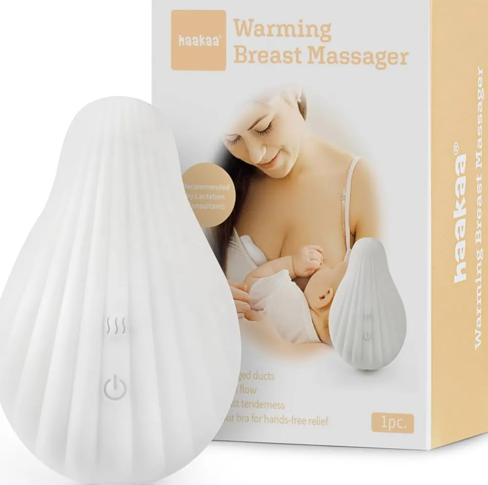 Haakaa Varmende musling massager- Plejeartikler Til Mor