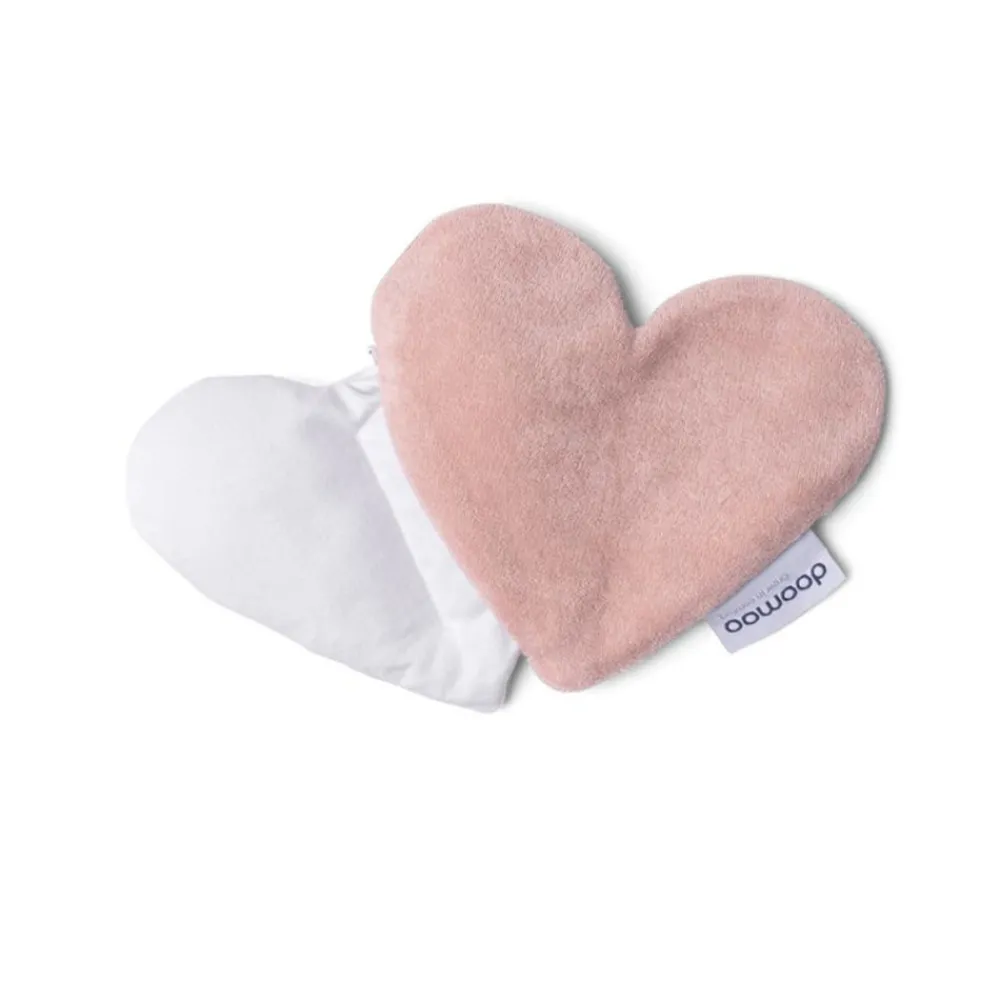 Doomoo Varmepude - Hjerte, rosa- Plejeartikler Til Baby