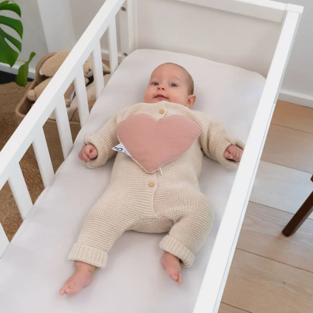 Doomoo Varmepude - Hjerte, rosa- Plejeartikler Til Baby