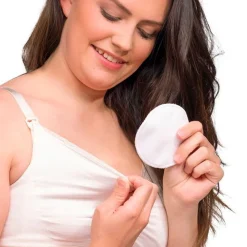 Carriwell Vaskbar amme indlæg i bomuld hvid- Ammeindlæg/Ammebrikker