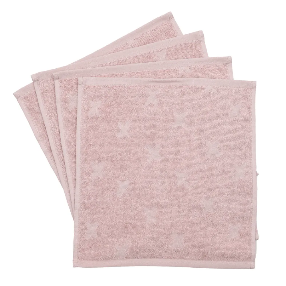 Müsli Vaskeklude frotté 4-pak. - nightingale- Stofbleer & Klude