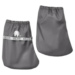 CeLaVi Vatterede PU futter med foer - grå- Overtræksfutter