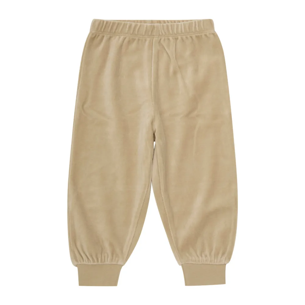 Fixoni Velour Jogging sæt - Sesame- Sweatsæt