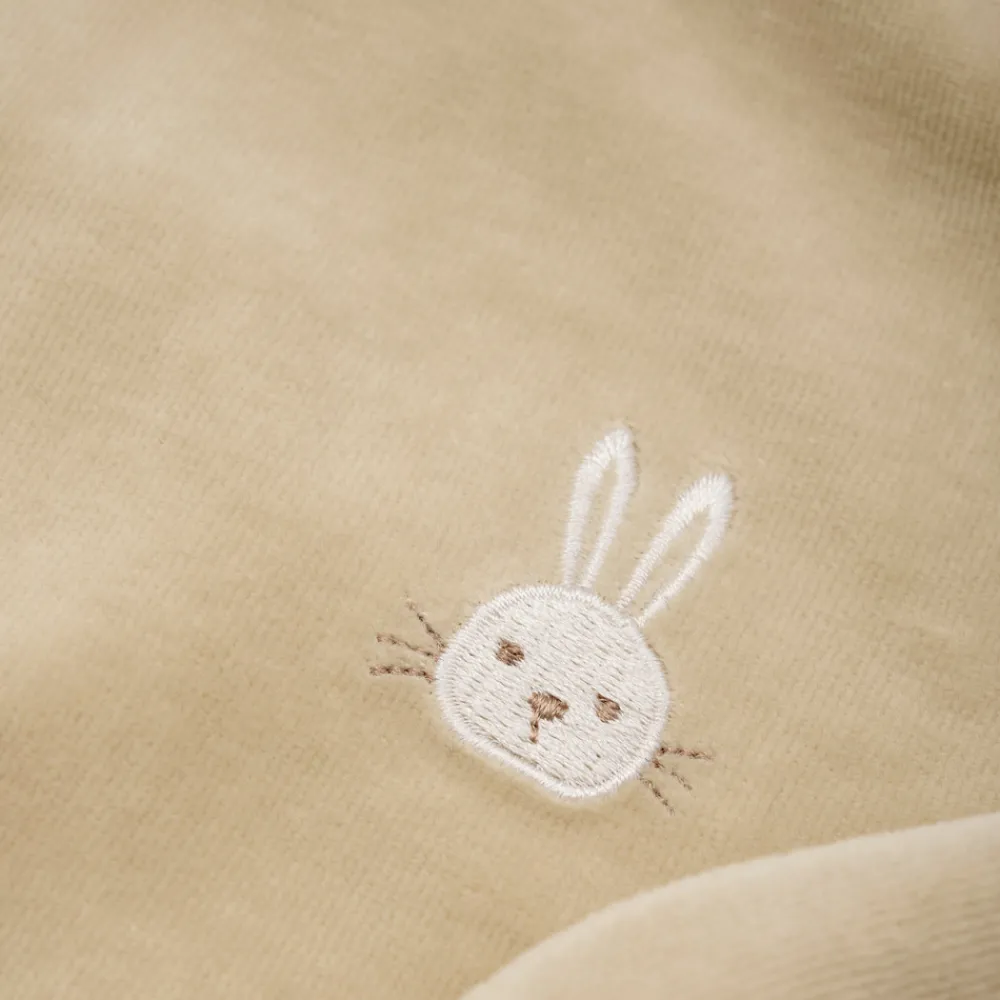 Fixoni Velour Jogging sæt - Sesame- Sweatsæt