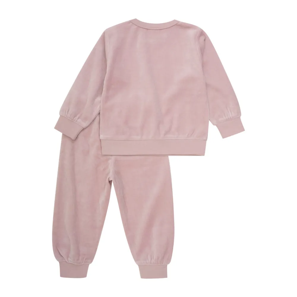 Fixoni Velour Jogging sæt - Shadow gray- Sweatsæt