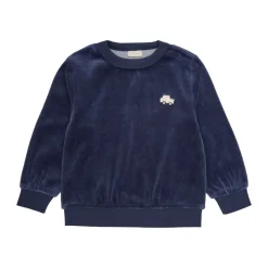 Fixoni Velour Jogging sæt - Vintage blue- Sweatsæt