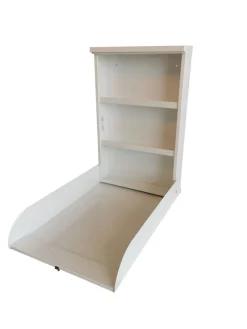 BeKids Væghængt metal puslebord Hvid-Børn Pusleborde|Pusleborde