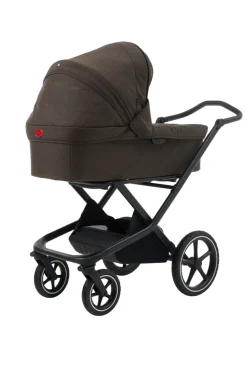 Odder Vida - Dark brown- Barnevogne Med Langt Liggemål