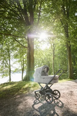 Odder Vida - Linen- Barnevogne Med Langt Liggemål