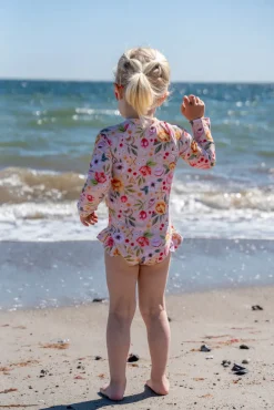 Filibabba Vilje – UV-dragt - LYSERØD- Badedragter & Bikinier