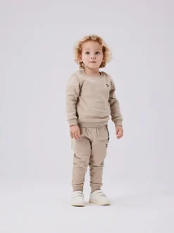 NAME IT Vimo sweat buks - Cashmere- Bukser