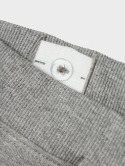 NAME IT Vimo sweat buks - Grey melange- Bukser