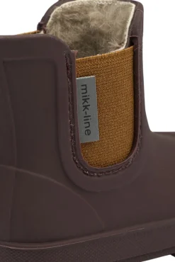 Mikk-Line Vintergummistøvler Korte - Raisin- Korte Gummistøvler