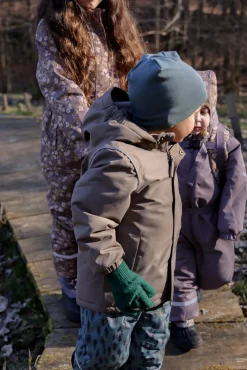 Mikk-Line Vinterjakke - Chocolate- Vinterjakker & Bukser