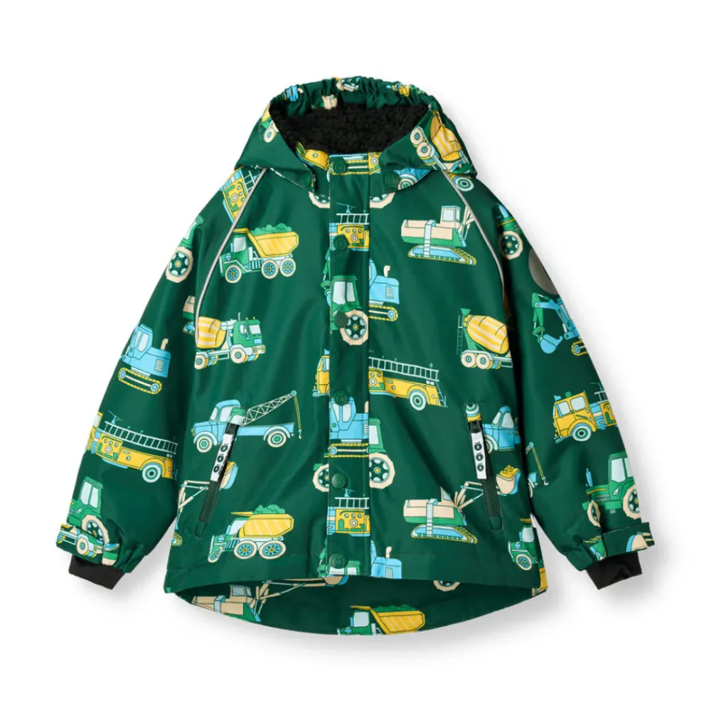 Småfolk Vinterjakke - Evergreen- Vinterjakker & Bukser