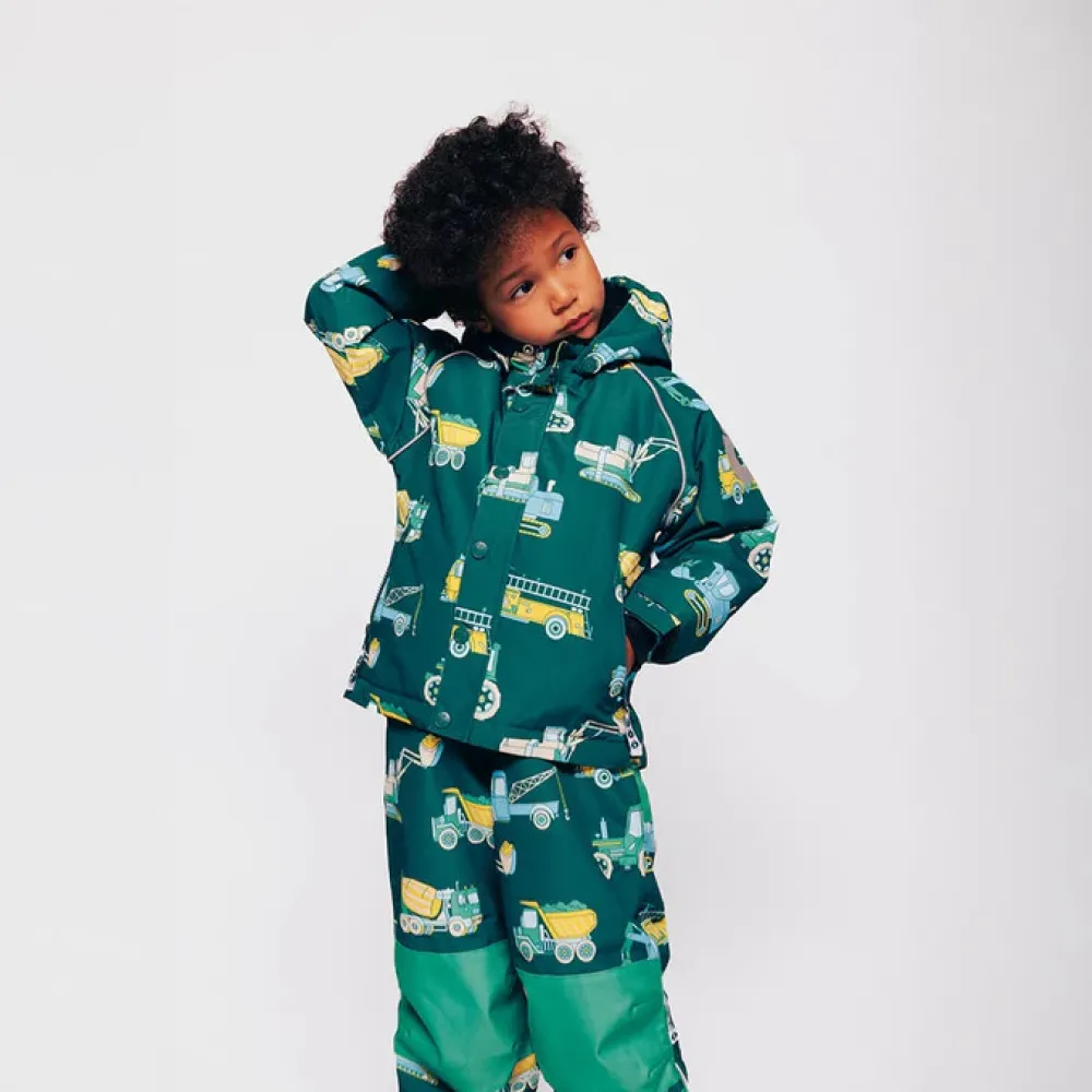 Småfolk Vinterjakke - Evergreen- Vinterjakker & Bukser