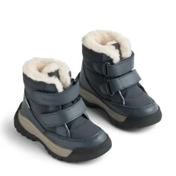 Wheat Vinterstøvle Millas Tex - Navy- Vinterstøvler
