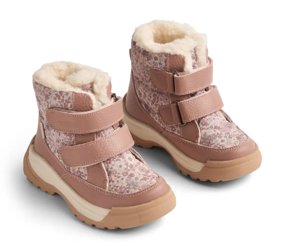 Wheat Vinterstøvle Millas Tex - Rose dust flowers- Vinterstøvler