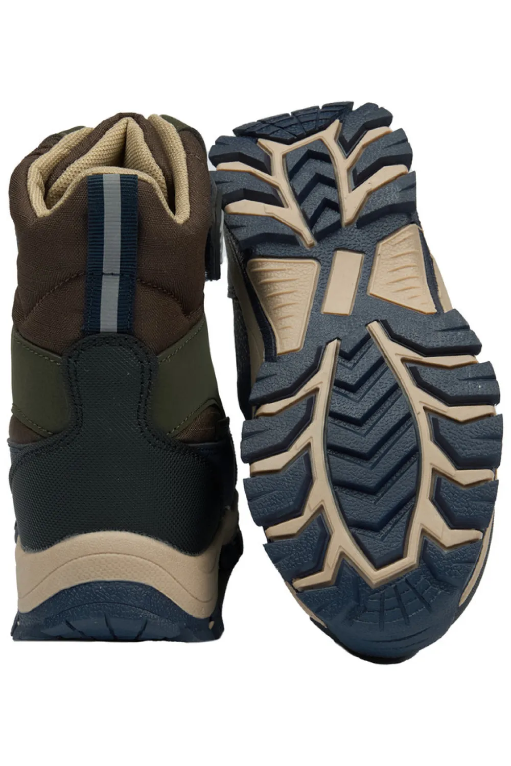 Mikk-Line Vinterstøvle Tex Velcro - Chocolate chip- Vinterstøvler