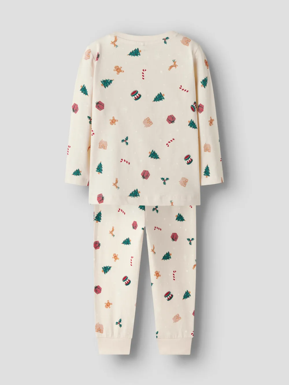 NAME IT Vismas nattøj - Whitecap Gray- Juletøj|Nattøj & Natkjoler