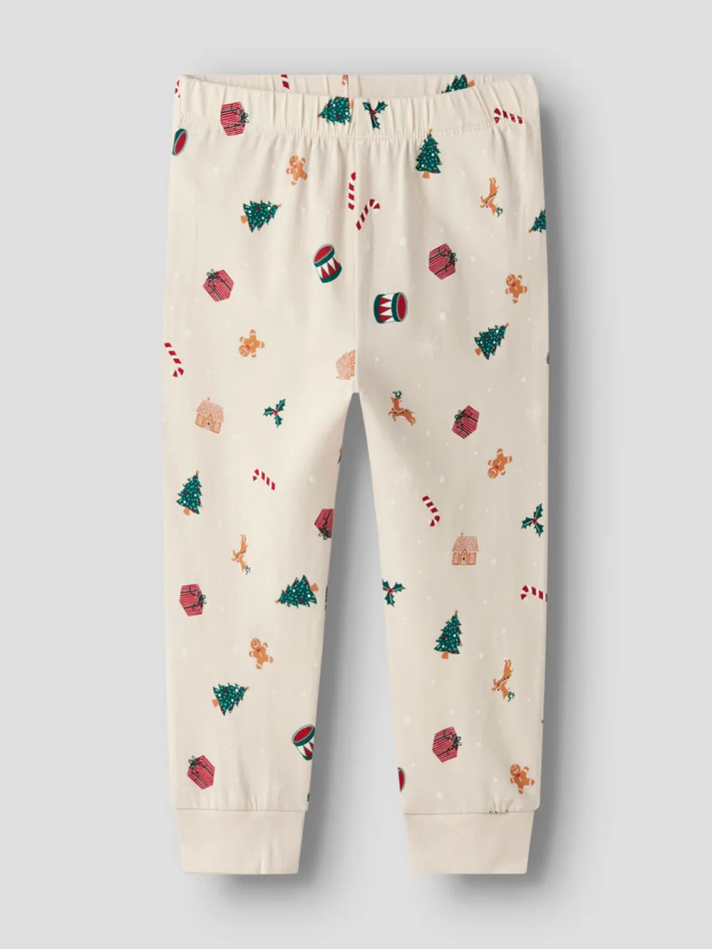 NAME IT Vismas nattøj - Whitecap Gray- Juletøj|Nattøj & Natkjoler