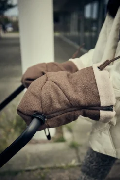 Najell Vognluffer - Bouclé Espresso- Vognhandsker