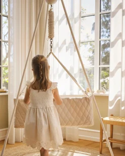 Moonboon Vugge med skummadras-Børn Slyngevugger