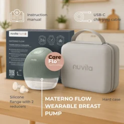 Nuvita 1264W Materno flow elektrisk brystpumpe- Brystpumper