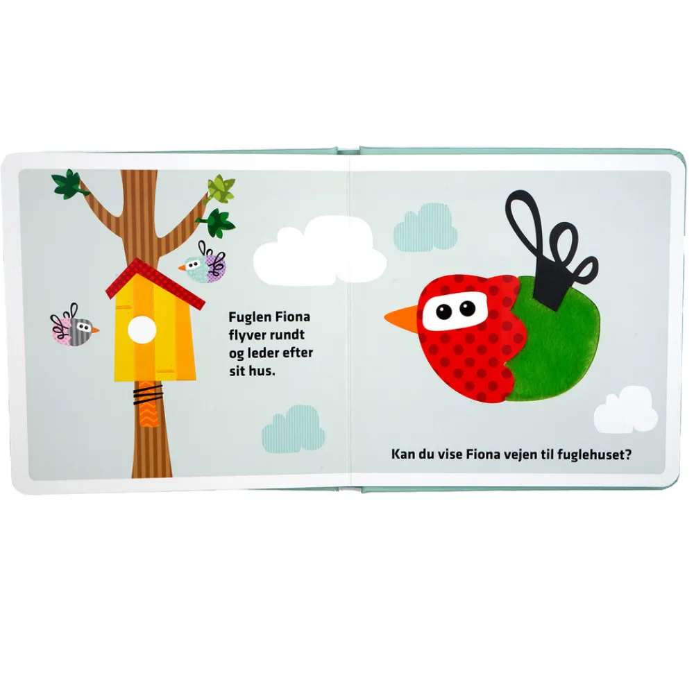 Barbo Toys Wacky Wonders Touch and Feel Book - Fugl- Røre- & Følebøger|Papbøger