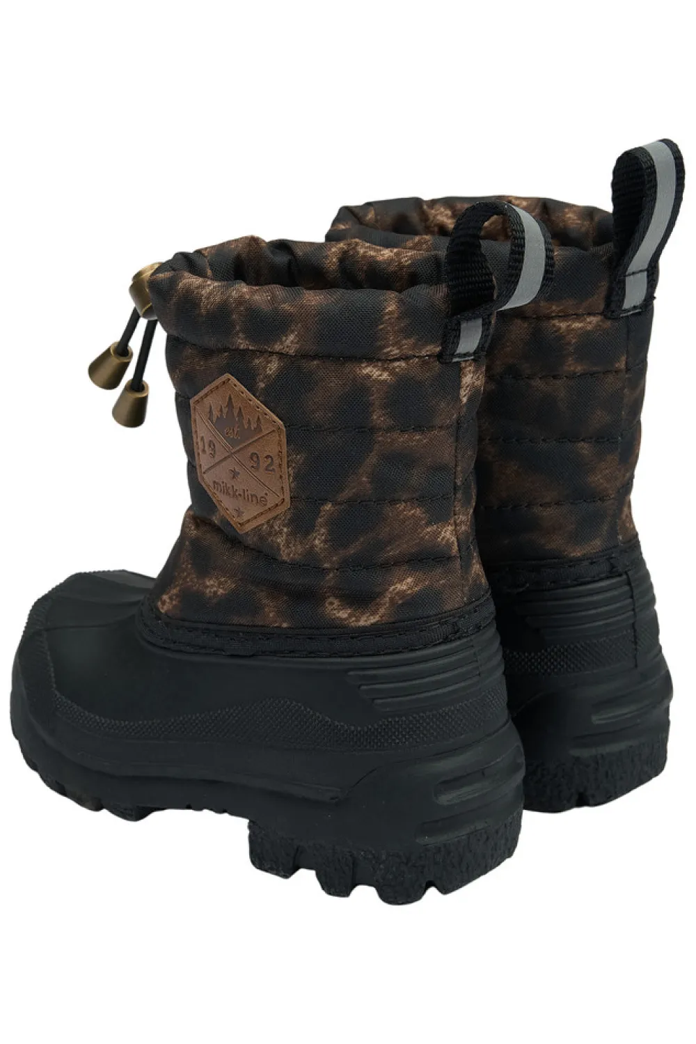 Mikk-Line Winter Boot Rubber AOP - Leo- Vinterstøvler