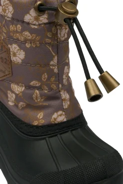 Mikk-Line Winter Boot Rubber AOP - Sparrow- Vinterstøvler