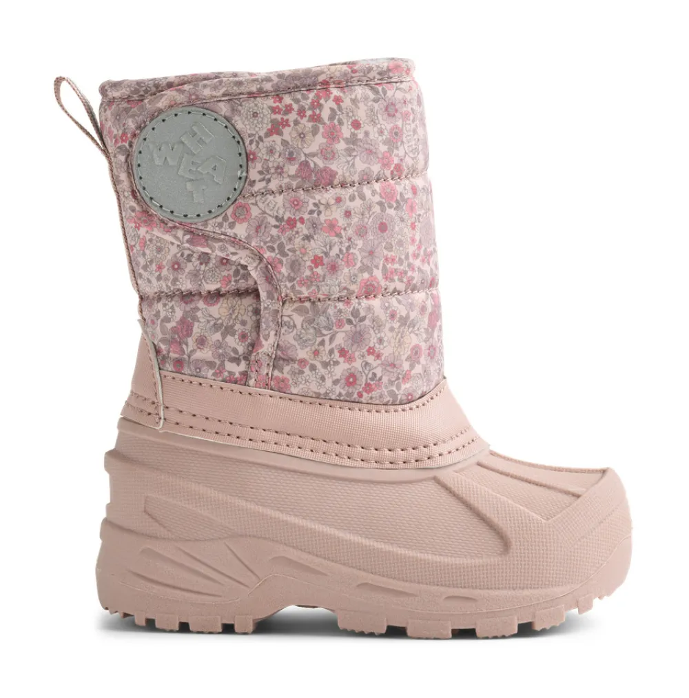 Wheat Winty Vinterstøvle - Rose powder flowers- Vinterstøvler