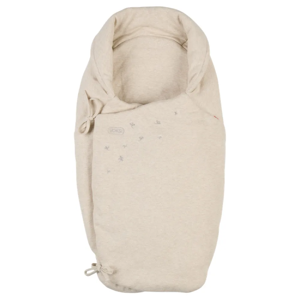 Voksi Wool Wrap - Sand- Køreposer