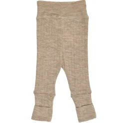 Müsli Woolly bukser med foldbare fødder - 821000011- Uldunderdele|Leggings
