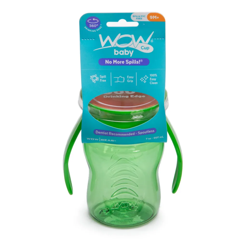 WOW Kop Baby - Green Tritan- Træningskopper Og Flasker