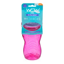 WOW Kop Kids - Pink Tritan- Madkasser & Drikkedunke