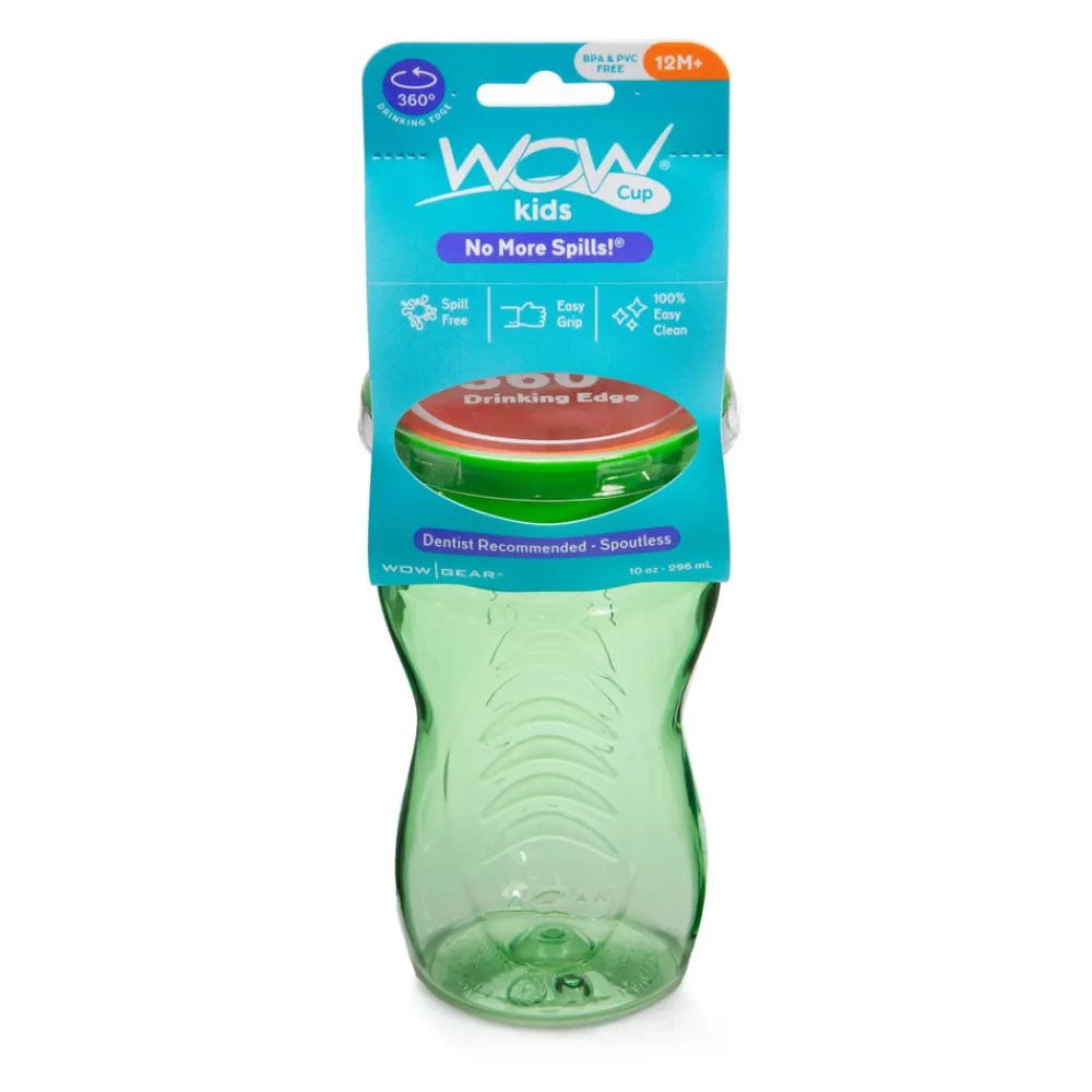 WOW Kop Kids-Green Tritan- Madkasser & Drikkedunke
