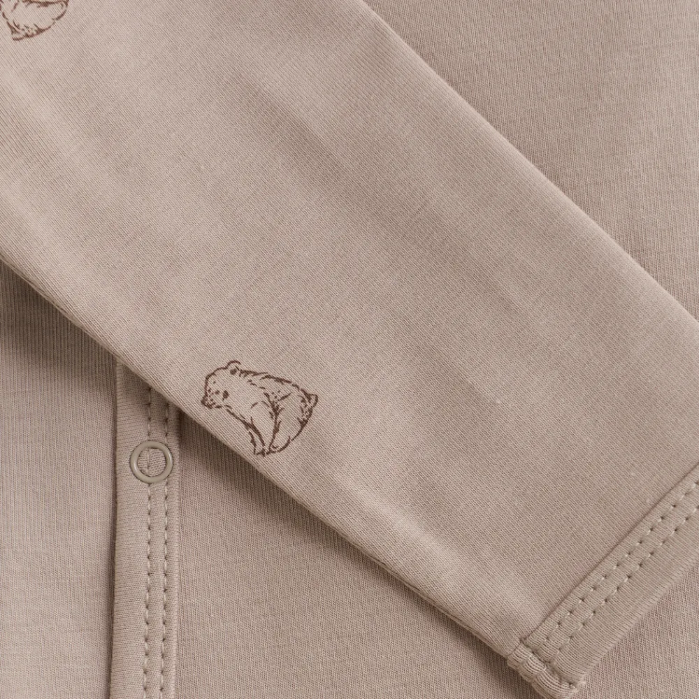 Fixoni Wrap Body Langærmet - 2122- Bodystocking M. Skrålukning