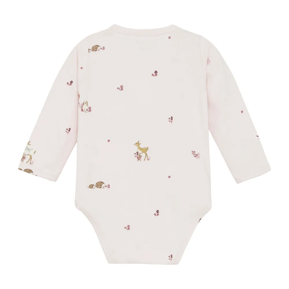 Fixoni Wrap Body Langærmet - 5902- Bodystocking M. Skrålukning