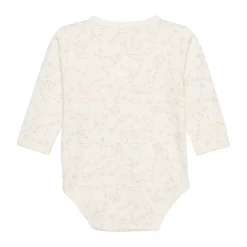 Fixoni Wrap body ls - Marshmallow- Bodystocking M. Skrålukning|Præmatur Tøj