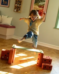 MODU 2x Balancebomme Dusty Green- Tumlemøbler