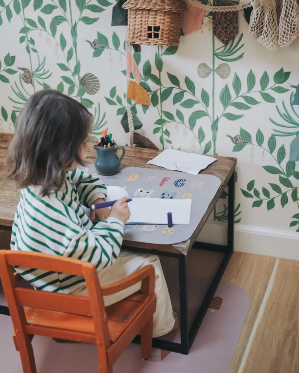 NOUI NOUI XL Underlag - ABC brun- Service