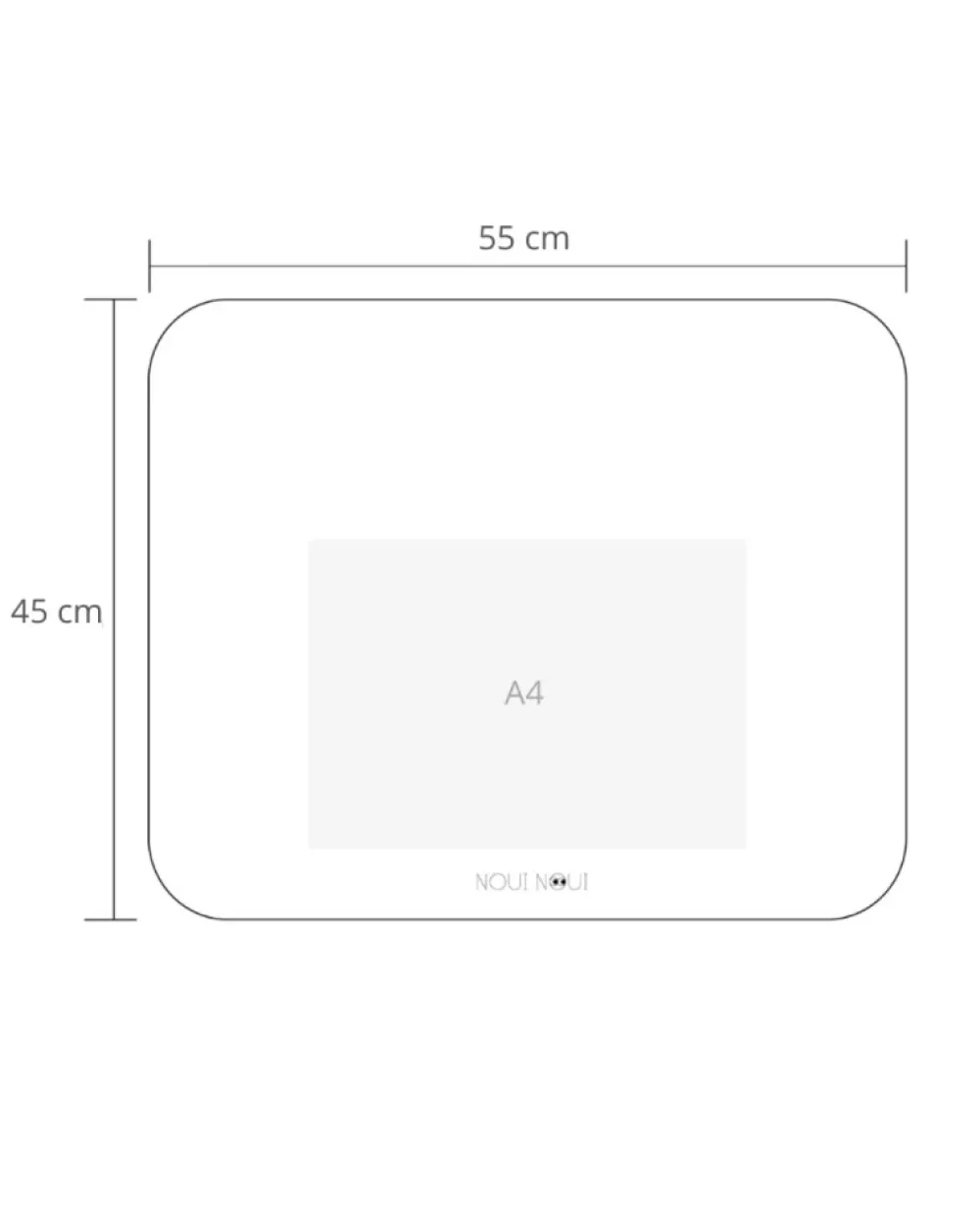 NOUI NOUI XL Underlag - nude- Service