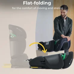 Kinderkraft XPAND 2 i-Size - graphite black- Autostole 100-150 Cm (4-12 År)