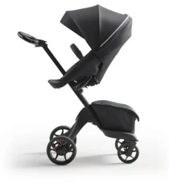 Stokke® Xplory X m. siddedel - rich black- Klapvogne Med Ergonomiske Sæder