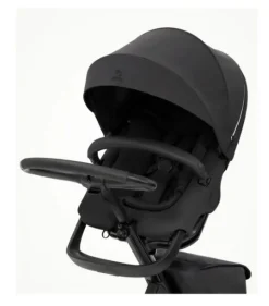 Stokke® Xplory X m. siddedel - rich black- Klapvogne Med Ergonomiske Sæder