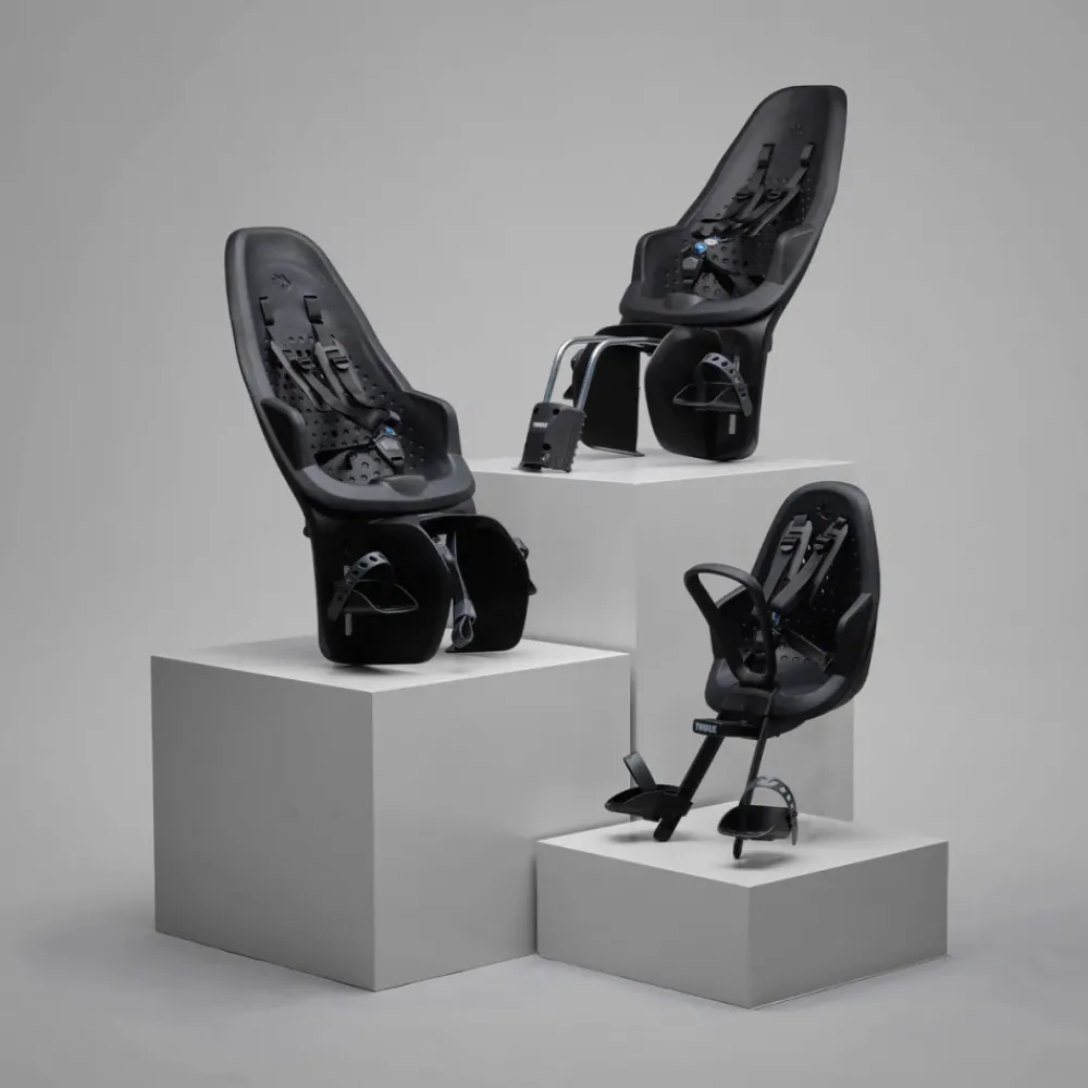 Thule Yepp 2 Maxi - Bagmonteret - Black- Cykelstole & Hjelme